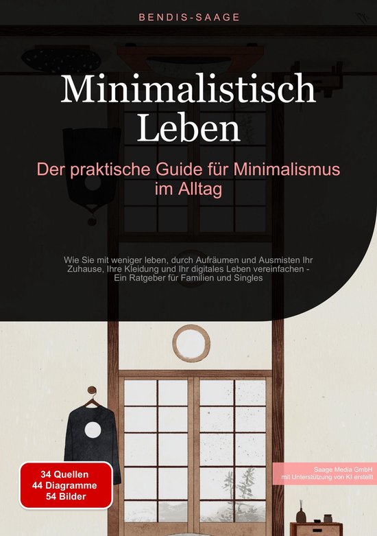 Minimalistisch Leben: Der praktische Guide für Minimalismus ... - cover