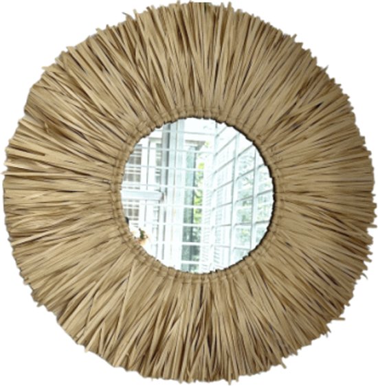Palmblad spiegel - Ronde palmblad spiegel - 4Shine