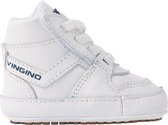 Vingino Rens mid crib Sneaker - Jongens - Real white - Maat 18