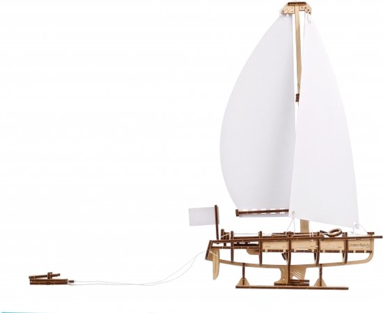 Duwen Makkelijk te begrijpen Doordeweekse dagen UGears modelbouw hout Ocean Beauty Yacht 2D | bol.com