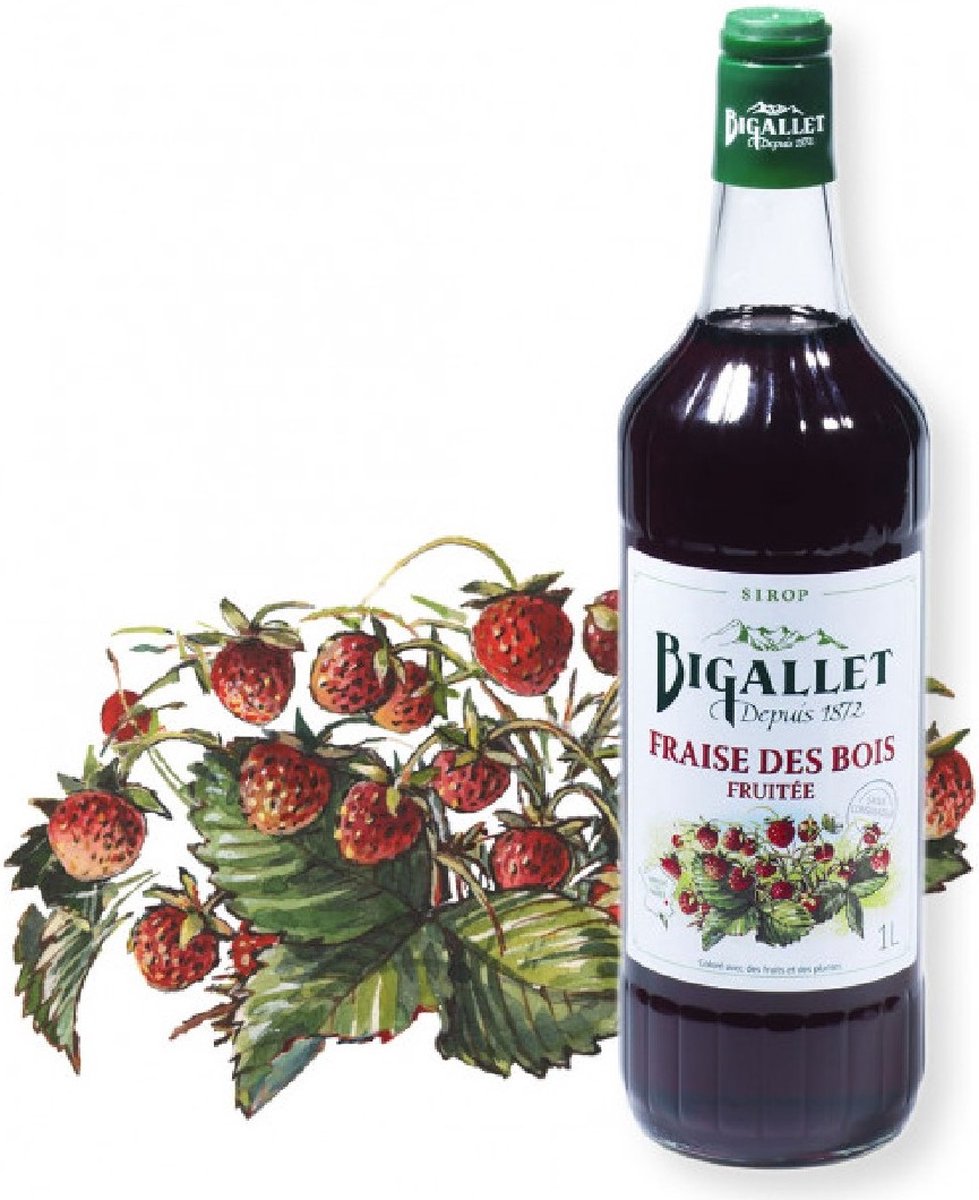 Crème de fraise des bois - BIGALLET