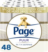 Papier toilette Page - Puur - 48 rouleaux - papier toilette extra résistant - pack économique