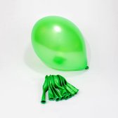 Ballonnen Groen Limoen Metallic - 10 stuks - Lime Green Balonnen - Verjaardag versiering - Decoratie vrijgezellenfeest - Balloons Versiering blauw ballonnen - 10 stuks