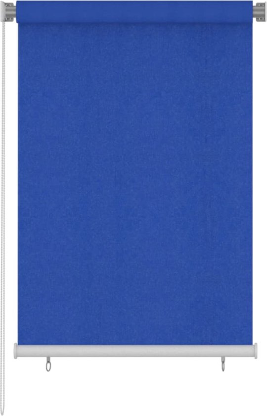 vidaXL-Rolgordijn-voor-buiten-100x140-cm-HDPE-blauw