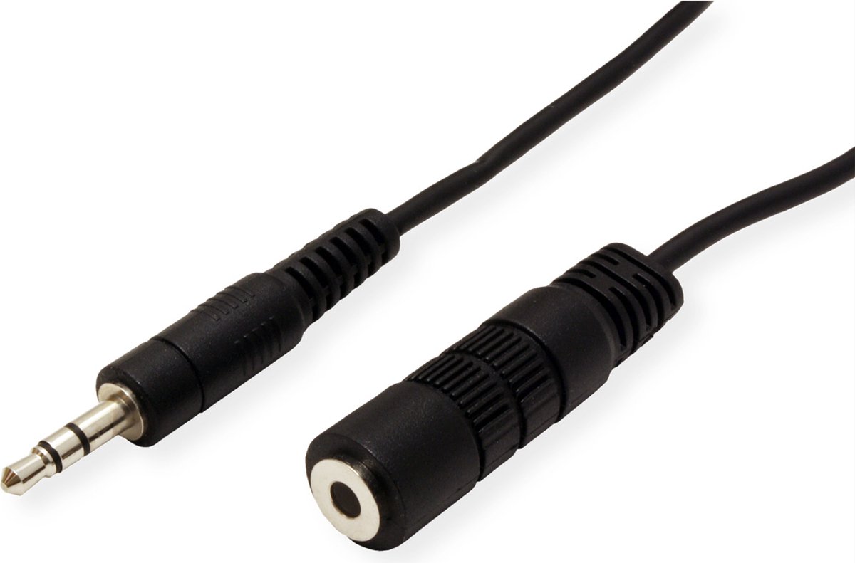 ROLINE 3,5mm verlengkabel M/F, 10 m
