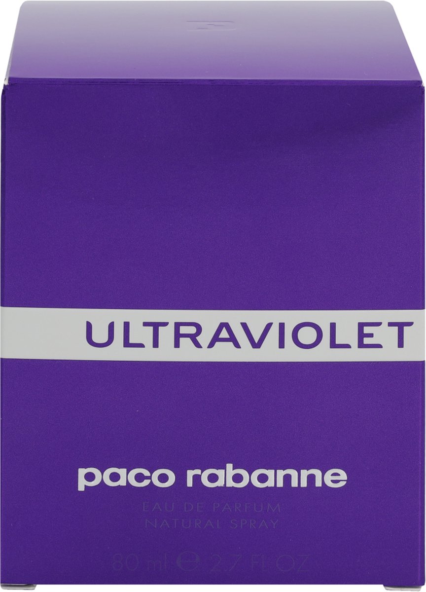 Paco Rabanne Ultraviolet 80 ml - Eau de parfum - Parfum féminin | bol.com