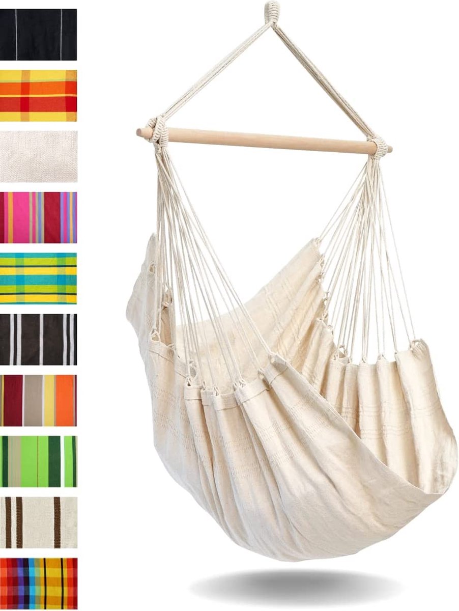 Hammock – hangmat – stevige hangmat – binnen en buiten – premium