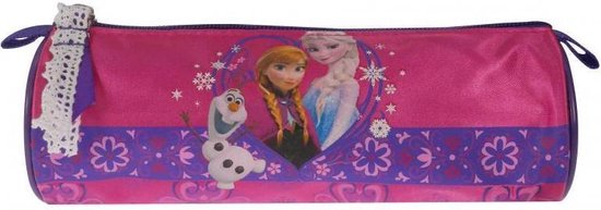 Frozen Etui Roze met Bruynzeel kleurpotloden
