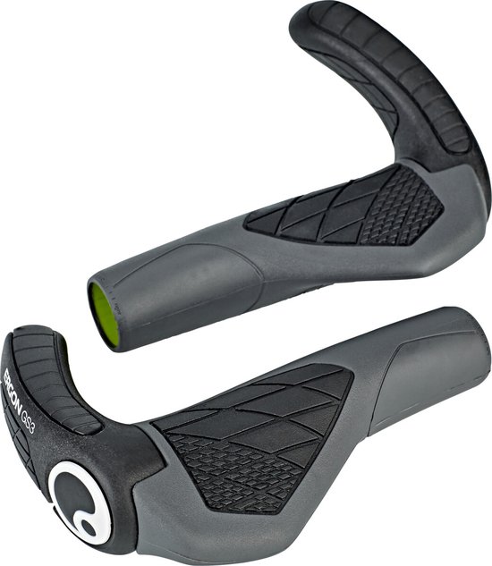 Ergon GS3-L Fahrradgriffe (silber) günstig kaufen