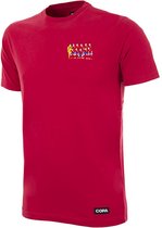 COPA - Spanje 2012 European Champions embroidery T-Shirt - XL - Rood