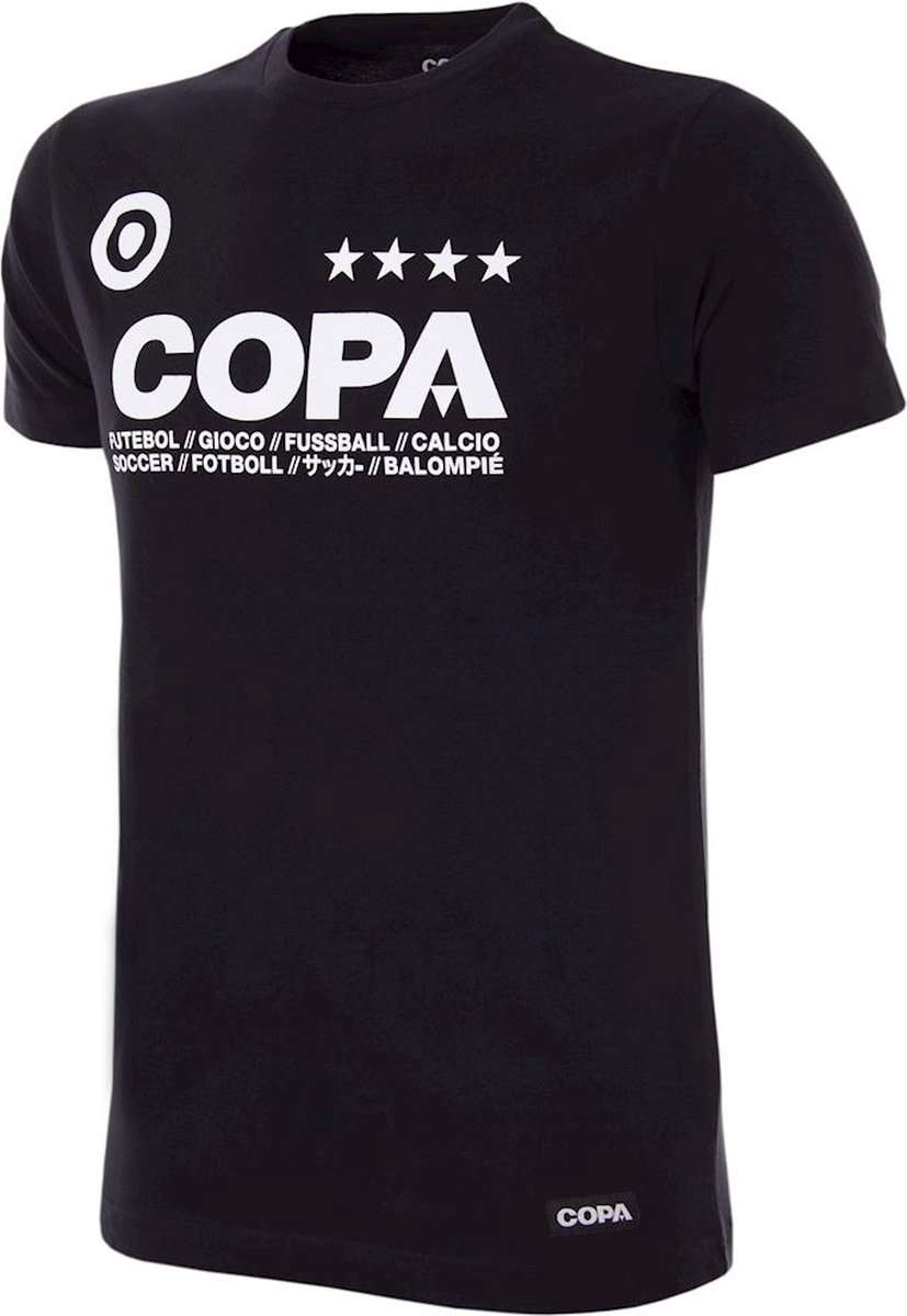 COPA - COPA Basic T-Shirt | Black - XL - Zwart