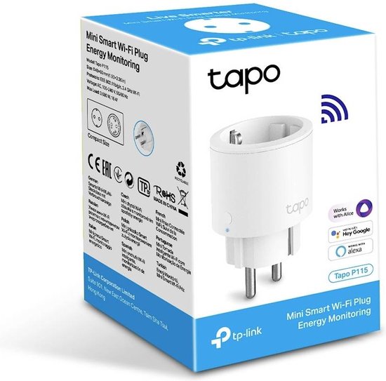 TP-LINK (Tapo C200) - Caméra Wi-Fi de sécurité résidentielle(Boîte ouverte)