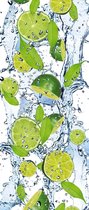 Peinture murale Limes Water | PORTE - 211cm x 90cm | Polaire 130g / m2