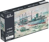 1:400 Heller 85050 La Seine + La Saone - Twinset Schepen Plastic Modelbouwpakket