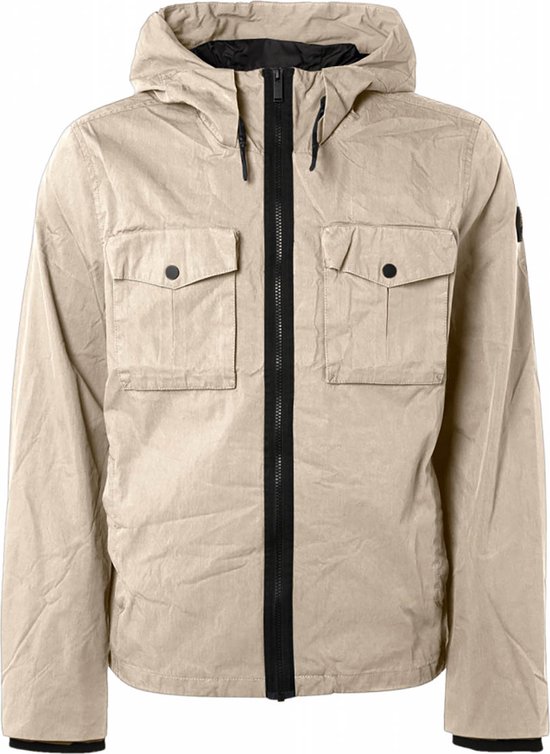 NO-EXCESS Manteau Veste Coupe Courte À Capuche 19630209 015 Sable Homme Taille - XL