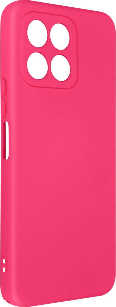 Avizar Soft-Touch Hoesje Geschikt voor Honor 70 Lite Serie Fast Cover Antislip, Fuchsia