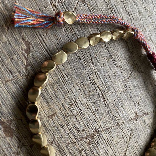 Boeddhistische Koperen Kralen Armband - Ki Centrum