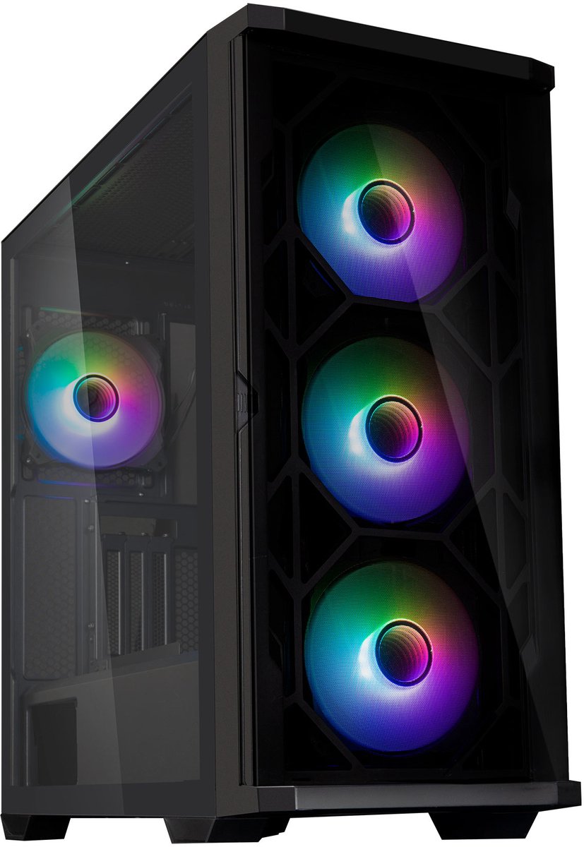 Zalman Z10 DUO computerbehuizing Midi Tower Zwart