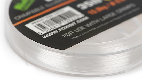 Link Crimpable Illusion Fluorocarbon - 20M Edges Fox van Fox — afbeelding 3