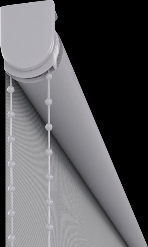 Dutchblinds Store enrouleur - occultant - Grijs - 55x275cm - Décoration de fenêtre sur mesure