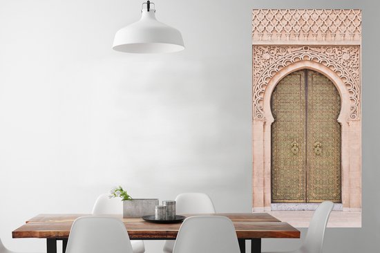 Muurkunst Canvas Schilderij Voor Woonkamer Marokkaanse Deur Marrakech