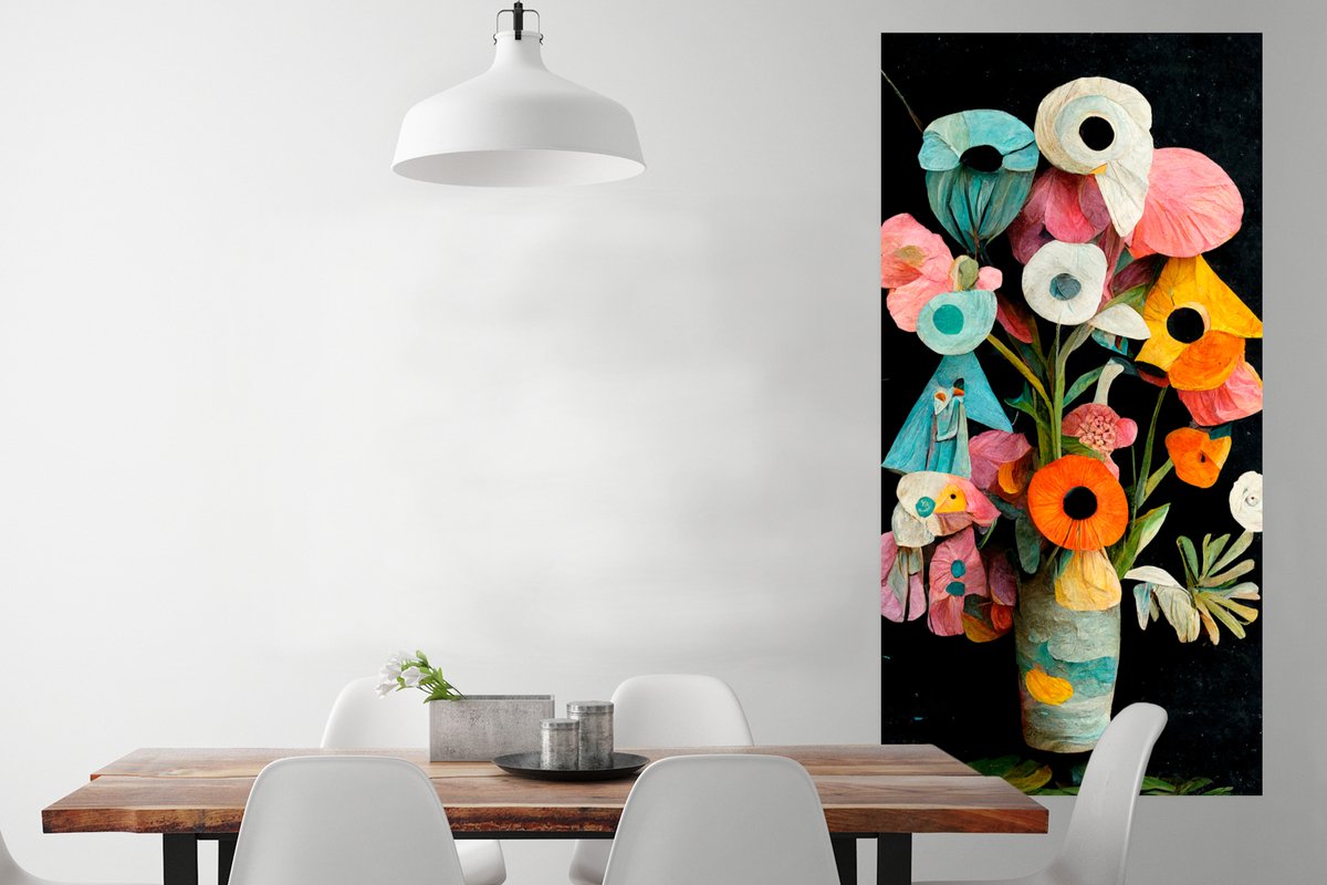 Boeket - Vaas - Bloemen - Kleuren