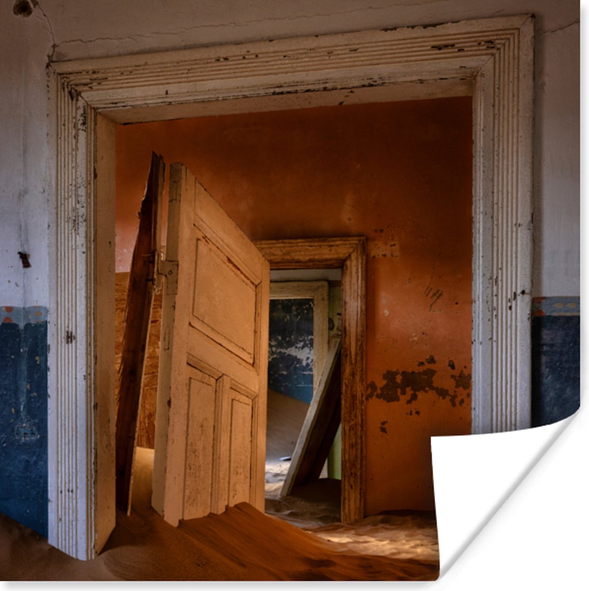 Deur - Zand - Huis - Architectuur
