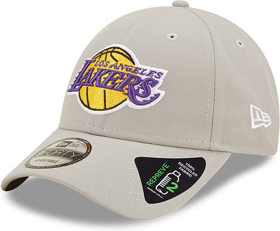 Casquette New Era Los Angeles Lakers - Grijs - 9FORTY - Taille Unique - NBA - Casquettes New Era - 9Forty - Casquette Homme - Casquettes Femme - Casquettes - Casquettes