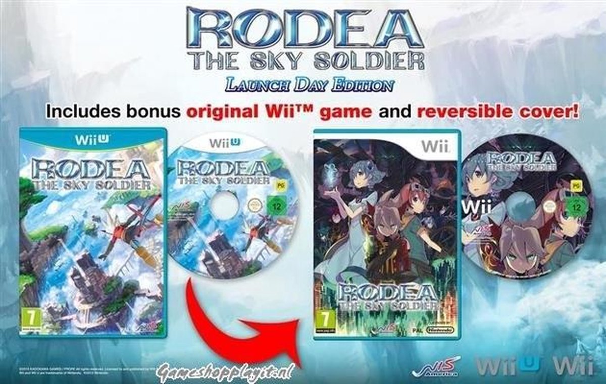 Zachtmoedigheid wang Respectievelijk Rodea The Sky Soldier Wii U | Games | bol.com