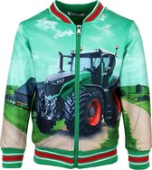 S&C Bombervestje Tractor groen Kids & Kind Jongens Groen - Maat: 146/152