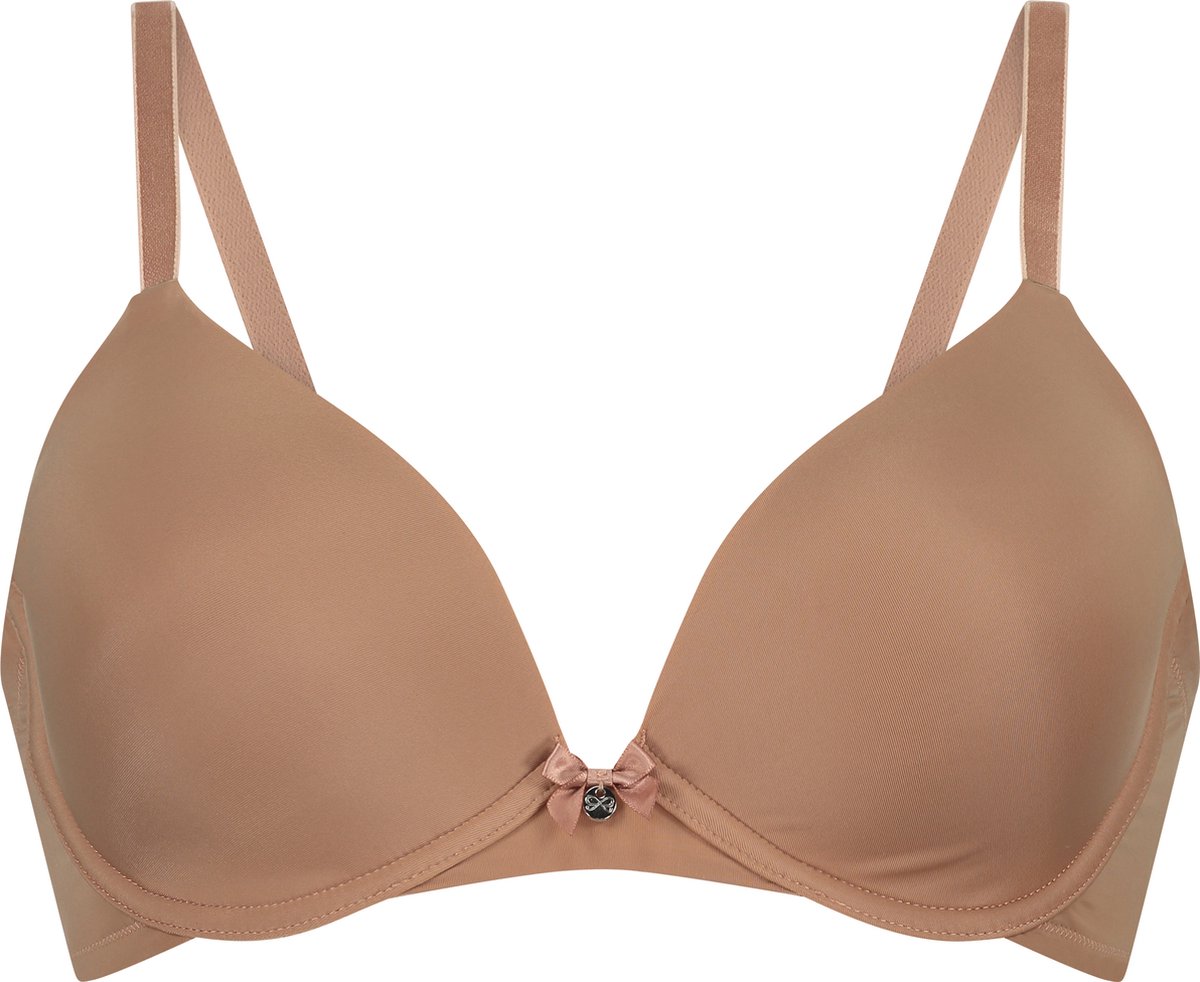 Hunkemöller Dames Lingerie Voorgevormde beugel bh Plunge - Bruin - maat B85