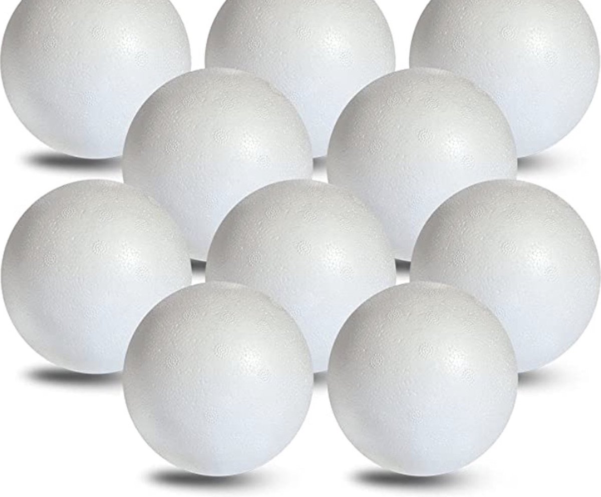Boule 2 Parties Polystyrène 30cm
