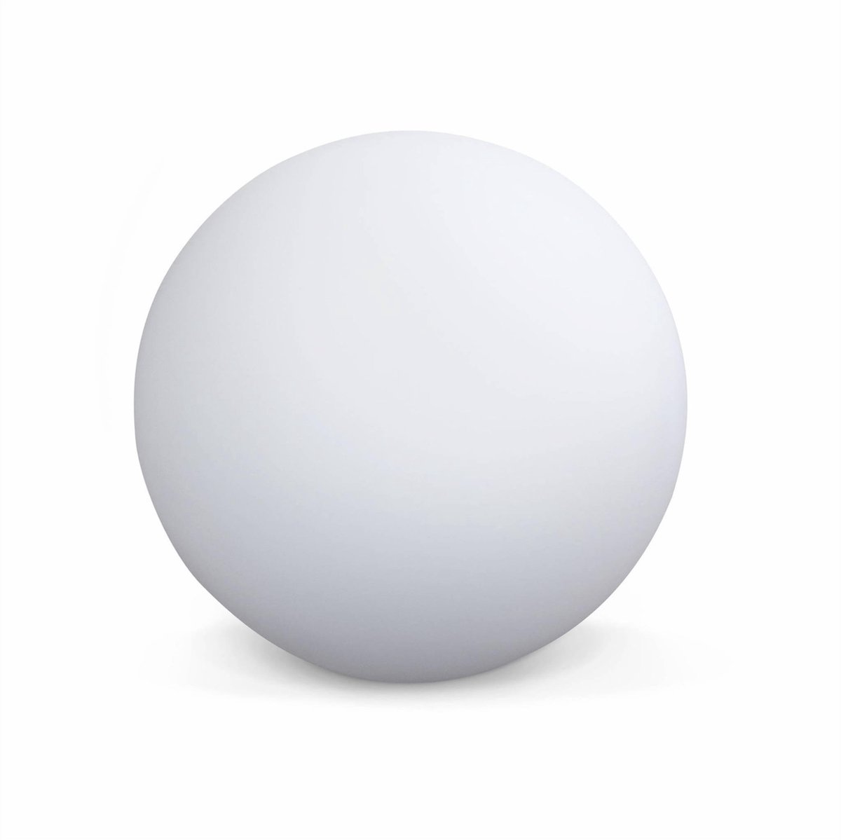 Multicolor LED Bollamp ø40cm voor de tuin draadloos oplaadbaar