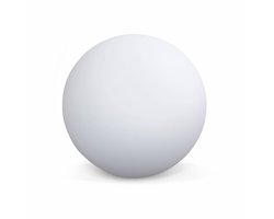 Multicolor LED Bollamp ø40cm voor de tuin, draadloos oplaadbaar