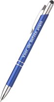 Akyol - stylo pour le papa le plus doux - bleu - gravé - Stylos papa - père - famille - stylo avec texte cadeau - cadeau papa - cadeau anniversaire - merci - cadeau famille - au toucher soft