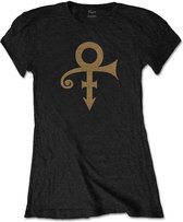 Prince - Symbol Dames T-shirt - XS - Zwart