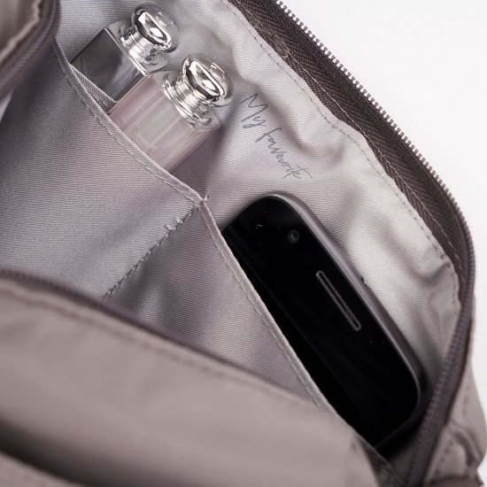Hedgren Eye Sac bandoulière femme avec protection RFID – Petit – Sepia
