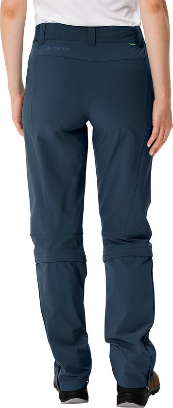 VAUDE Farley Stretch Capri III Pantalon Femme - Capri Randonnée Trekking Élastique Respirant Éco-Responsable