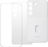 Samsung Frame Hoesje - geschikt voor Samsung Galaxy S23 Plus - Wit
