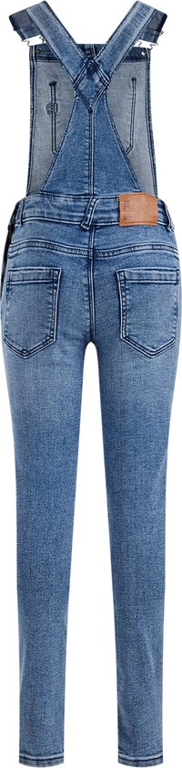 WE Fashion Filles - Salopette en jean super skinny | bol.com