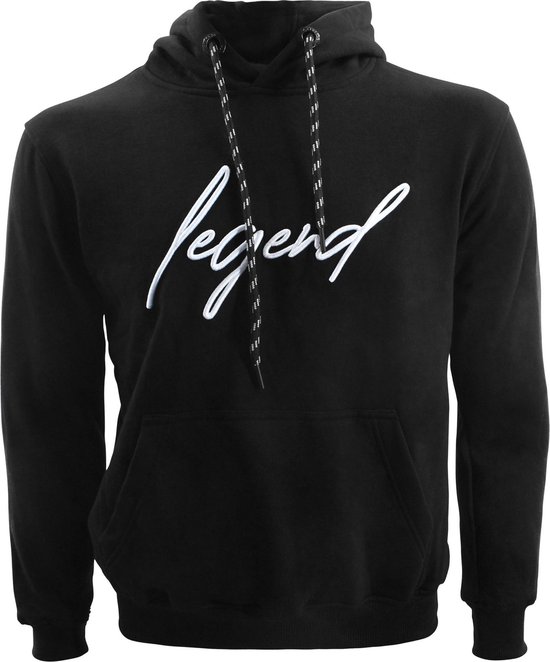 Hoodie Heren / Dames Signature line Zwart XXL