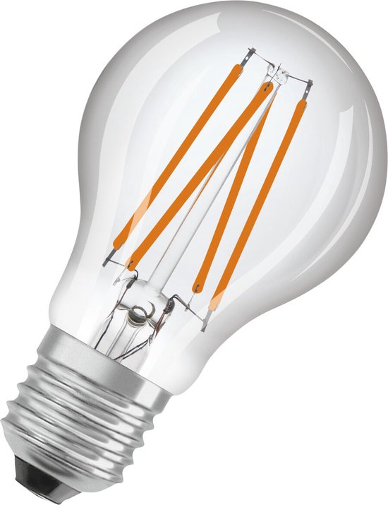 OSRAM 4058075761957 LED-lamp Energielabel F (A - G) E27 Peer 4.9 W = 40 W Warmwit (Ø x h) 60 mm x 60 mm 1 stuk(s)