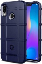 Hoesje voor Huawei P Smart Plus - Beschermende hoes - Back Cover - TPU Case - Back Cover - Blauw