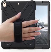 iPad Pro 10.5 2017 Hand Strap Armor Case - Zwart
