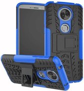 Schokbestendige Back Cover - Motorola Moto E5 Plus - Blauw