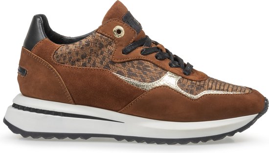 Dames Sneakers Floris Van Bommel Sumi 01.28 Cognac Maat 38 bol