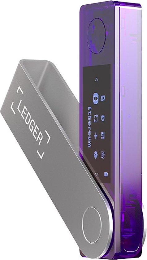 Ledger Nano X - le meilleur portefeuille matériel de crypto-monnaie -  Bluetooth® -... | bol.com