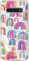 Casetastic Softcover Samsung Galaxy S10 Plus - Sweet Candy Rainbows