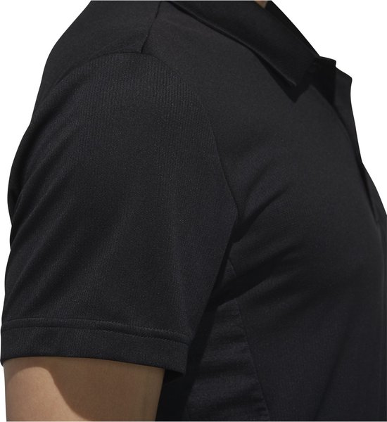 adidas Design 2 Move Sportpolo - Maat S  - Mannen - zwart/ wit