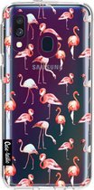 Casetastic Softcover Samsung Galaxy A40 (2019) - Flamingo Party